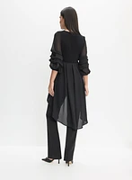 Asymmetric Tunic Blouse