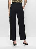 Pantalon cargo jambe droite