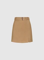 Jupe-short à ceinture