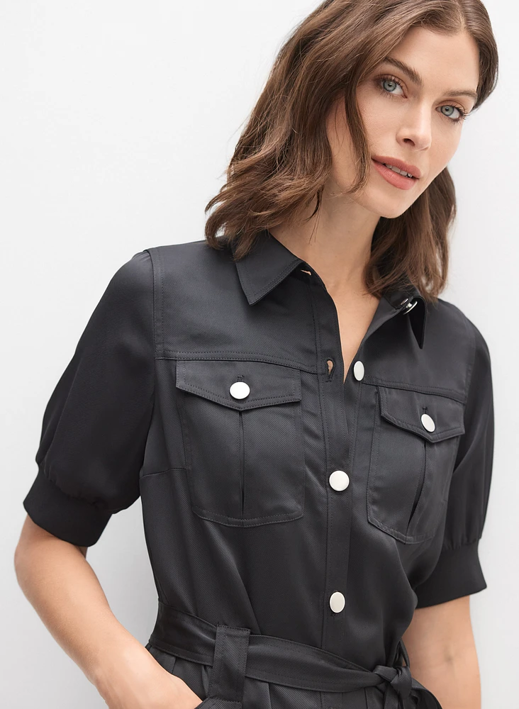 Robe-chemisier utilitaire