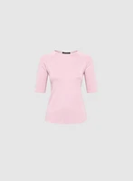 All-Over Stud Embellished T-Shirt