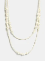 Collier à perles mixtes