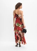 Floral Chiffon Dress