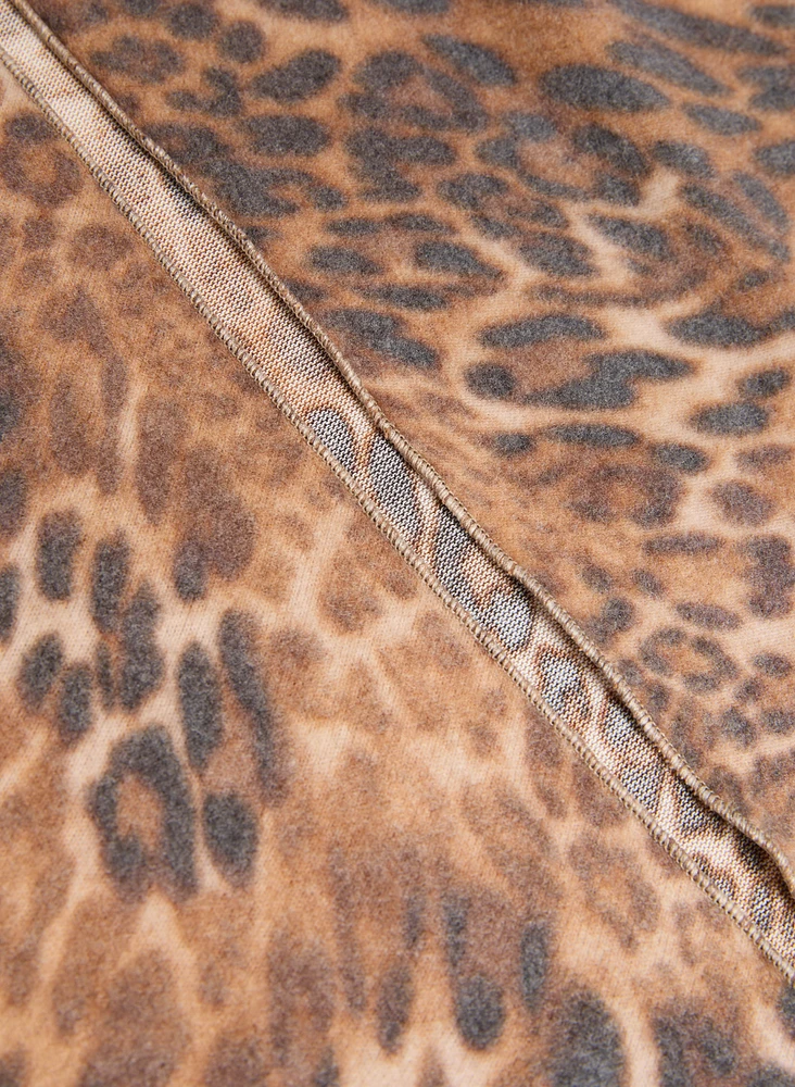 Leopard Print Cardigan