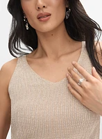 Joseph Ribkoff - Embellished Knit Tank Top