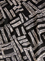 Haut sans manches à motif géométrique