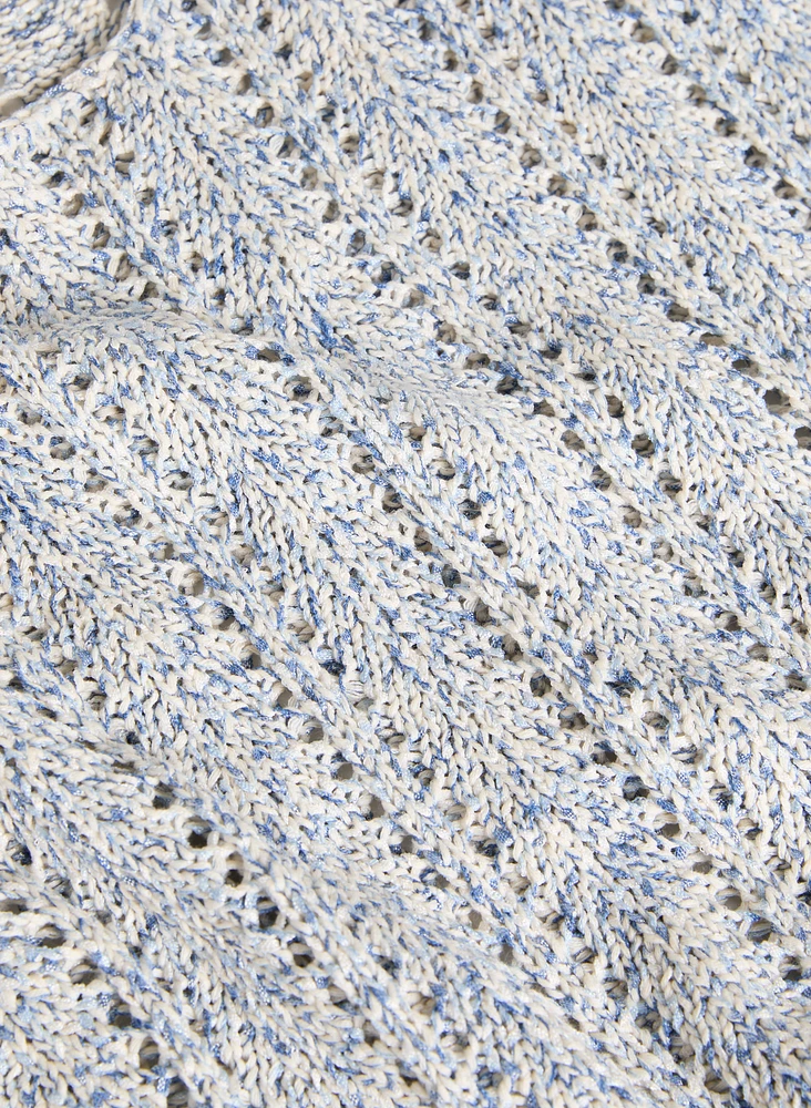 Open Weave Sweater