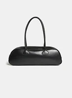 Vegan Leather Baguette Bag