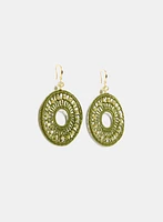 Beaded Crochet Earrings