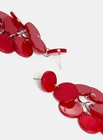 Disc Drop Earrings