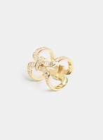 Cubic Zirconia Openwork Ring