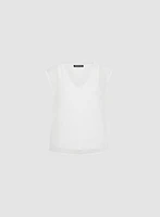 V-Neck Chiffon Blouse