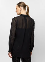 Stud Detail Blouse