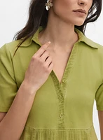 Robe à col chemisier