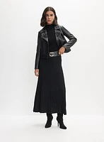 Knit Maxi Skirt