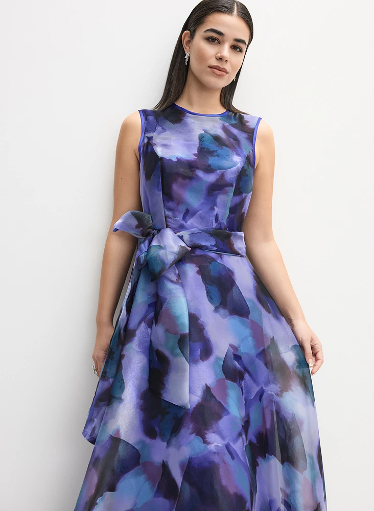 Floral Organza Gown