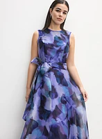 Floral Organza Gown