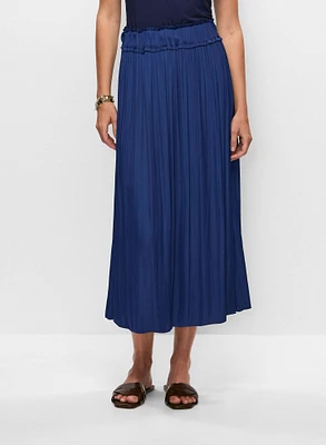 Jupe maxi étagée
