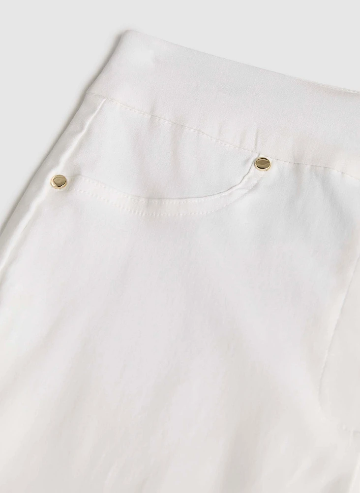 Pull-On Slim Leg Pants