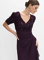 Soutache Embroidered Dress