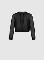 Open Knit Bolero