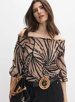 Off-The-Shoulder Blouse