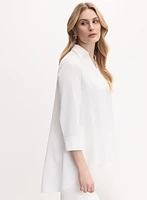 Blouse à manches 3/4