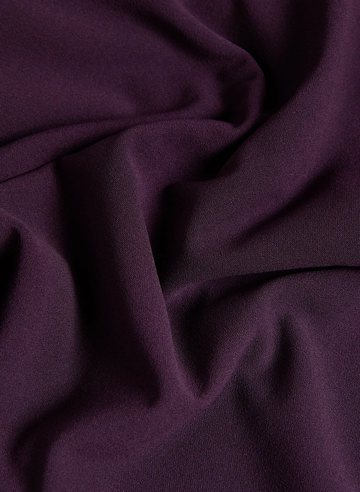 Fitted V-Neck Dress