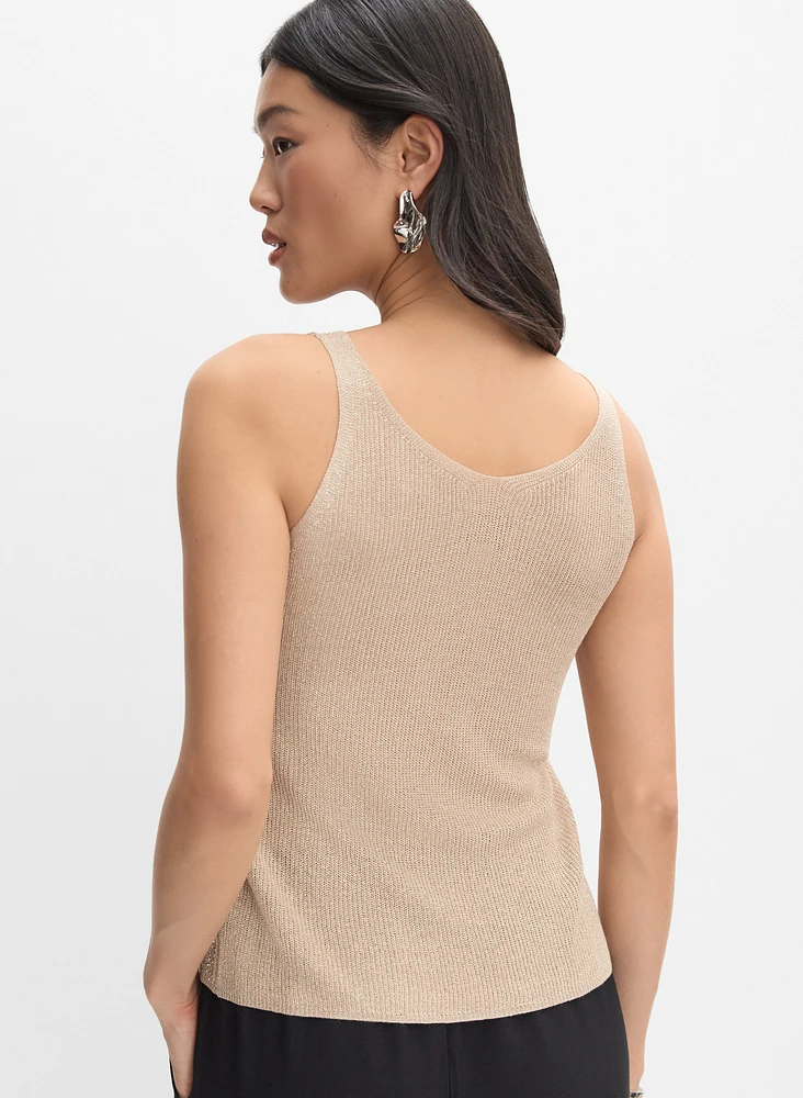 Joseph Ribkoff - Embellished Knit Tank Top