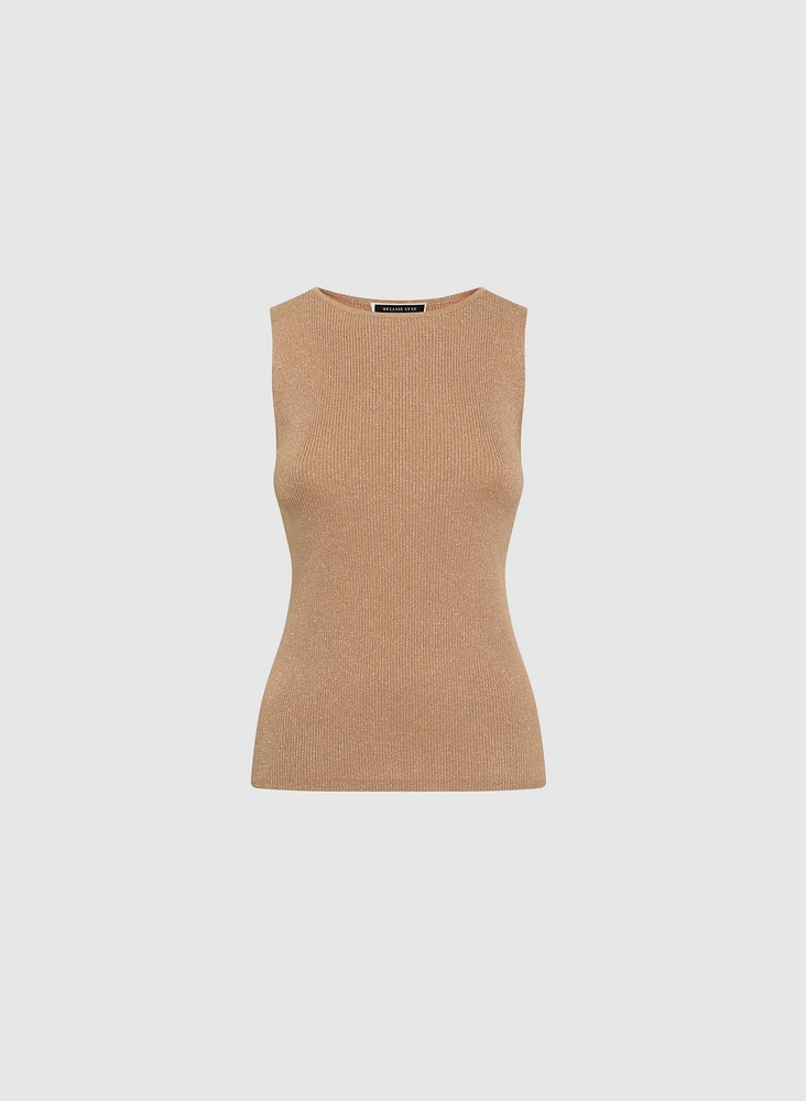 Shimmer Knit Tank Top