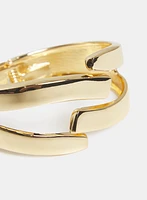 Bracelet à effet croisé