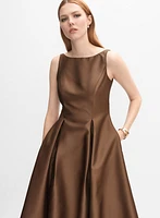 Robe ajustée et évasée