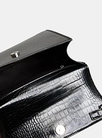 Sac à main ligne A en cuir végane