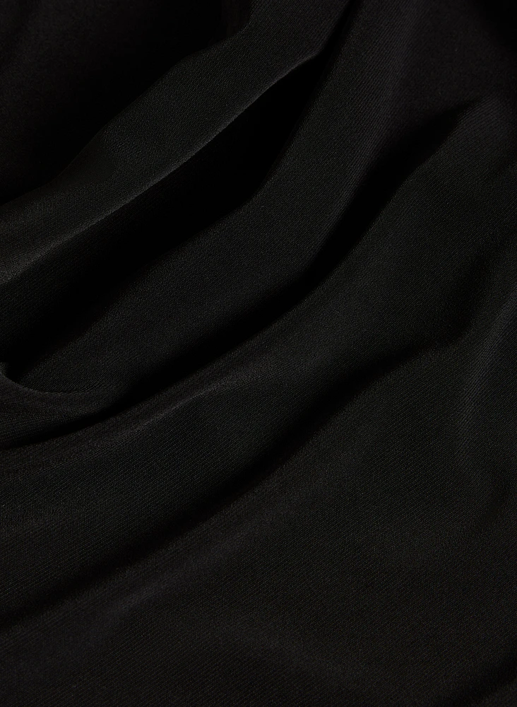 Sleeveless Cowl Neck Top