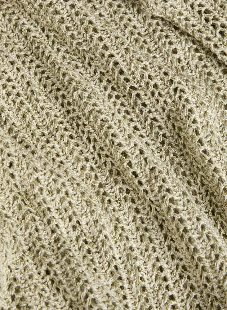 Open Knit Sweater