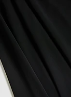 Asymmetric Chiffon Cape