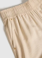 Pantalon large à enfiler