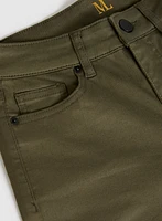 Essential Coated Straight Leg Jeans