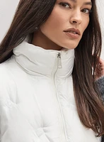 Veste matelassée à détail de séquins