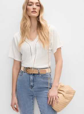 Crochet Trim Top