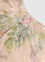 Adrianna Papell - Metallic Floral Dress