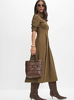 Cotton Shirt Dress