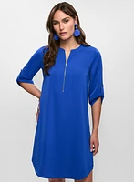Zip-Front Dress