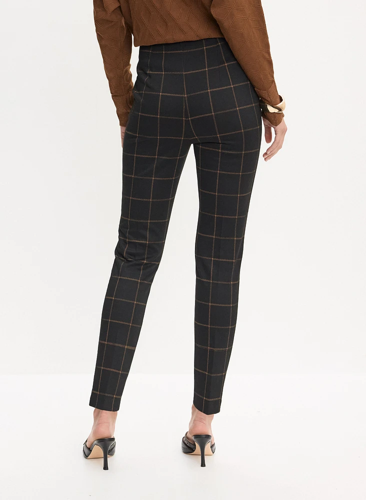 Pantalon Juliette à carreaux