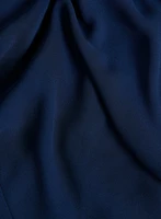 Blouse en chiffon à encolure V