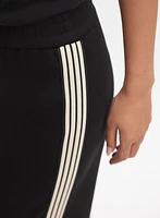 Contrast Striped Trim Pants