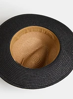 Two-Tone Straw Hat