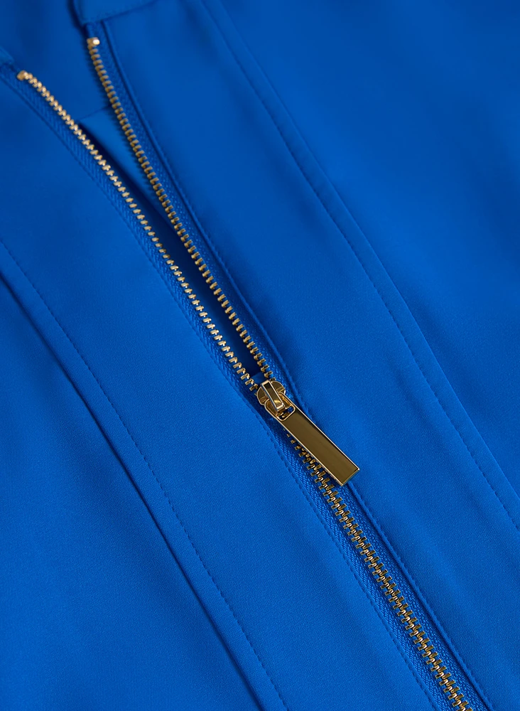 Zip-Front Dress