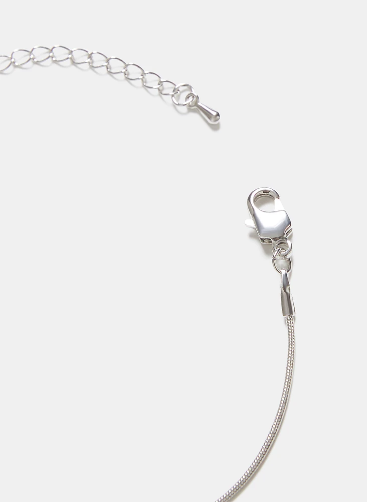 Cubic Zirconia Pendant Necklace