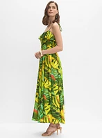 Tropical Chiffon Dress